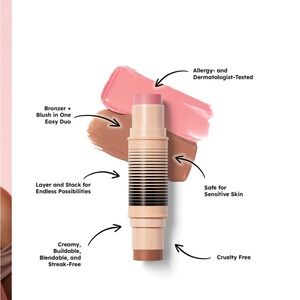 NWT, Brand new: Dibs. Shade 2.5 Clean beauty brand. Cream and bronzer